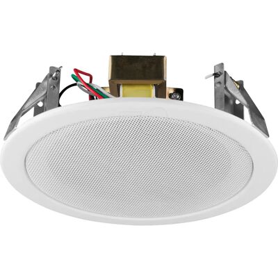 MONACOR EDL-15 Haut-parleur de plafond - 100 V, 13 cm, Blanc MONACOR EDL-15 Haut-parleur de plafond - 100 V, 13 cm, Blanc