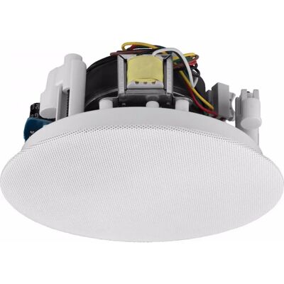 MONACOR EDL-42HQ Haut-parleur Hi-Fi pour mur et plafond - 15W 100V 8Ω MONACOR EDL-42HQ Haut-parleur Hi-Fi pour mur et plafond - 15W 100V 8Ω