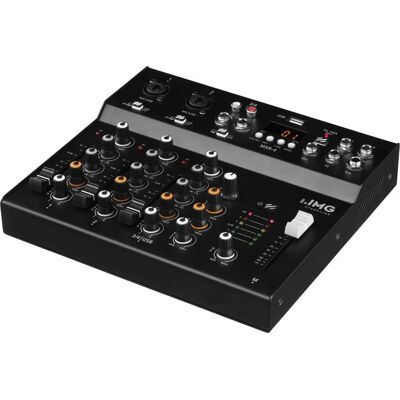 Mixeur audio IMG Stageline MXR-4 - 4 canaux avec effets DSP - Publicité Mixeur audio IMG Stageline MXR-4 - 4 canaux avec effets DSP - Publicité