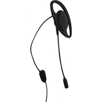 MONACOR ATS-80EM Casque Microphone - Compatible avec ATS-80T, Électret, Noir MONACOR ATS-80EM Casque Microphone - Compatible avec ATS-80T, Électret, Noir