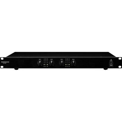 Amplificateur Monacor PA-4120D - 4 Canaux - 120W Amplificateur Monacor PA-4120D - 4 Canaux - 120W