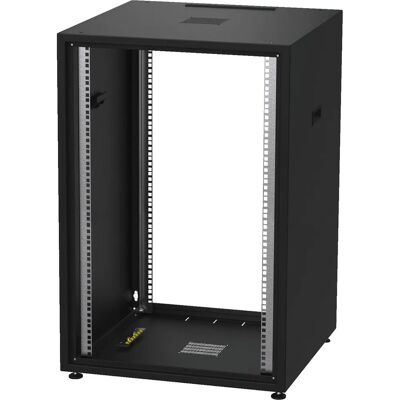 MONACOR Rack studio 18 RU Acier, Noir - Rack de studio professionnel - Publicité MONACOR Rack studio 18 RU Acier, Noir - Rack de studio professionnel - Publicité