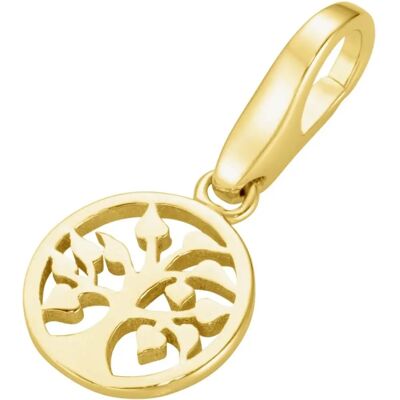 Giorgio M. Gold Leaf Tree Charm Anhänger - Charm Anhänger Giorgio M. Gold Leaf Tree Charm Anhänger - Charm Anhänger