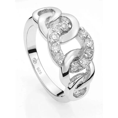 LADY 18 Sterling Silber Fingerring - Silber 925 LADY 18 Sterling Silber Fingerring - Silber 925