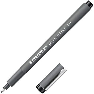 Staedtler Schreibstifte, Fineliner Pigment liner 308 Strichstärke: 1 mm Schwarz Staedtler Schreibstifte, Fineliner Pigment liner 308 Strichstärke: 1 mm Schwarz