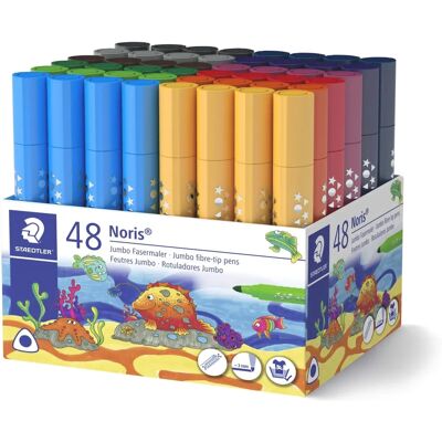 Marcatori Jumbo Noris Staedtler - Circa 3mm - Marcatori Marcatori Jumbo Noris Staedtler - Circa 3mm - Marcatori