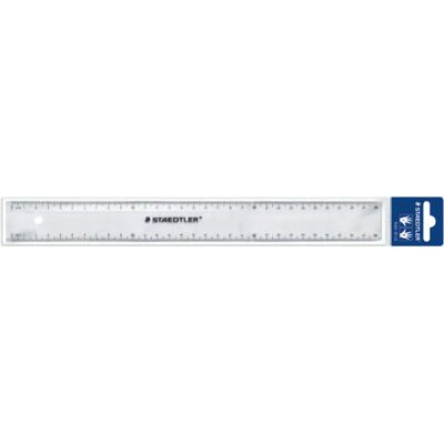 Staedtler 562 300 PB Transparent Ruler - Measurement Tool Staedtler 562 300 PB Transparent Ruler - Measurement Tool