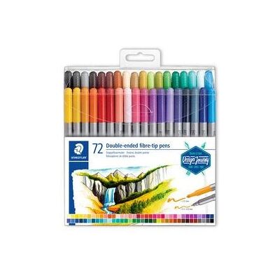 Staedtler 3200 Filzstift - Fein/Extra Bold Mehrfarbig - 72 St Staedtler 3200 Filzstift - Fein/Extra Bold Mehrfarbig - 72 St