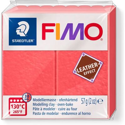 Staedtler FIMO 8010 Modelliermasse - Rosa - Leder-Optik - 57g Staedtler FIMO 8010 Modelliermasse - Rosa - Leder-Optik - 57g