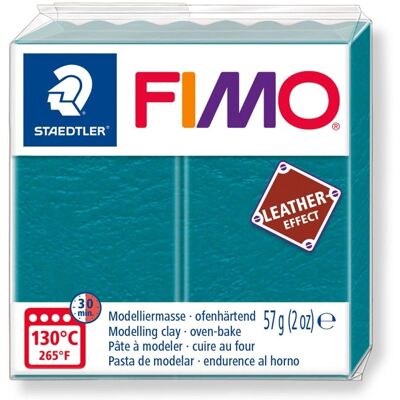 Staedtler FIMO 8010 Modelliermasse - Aqua, Leder-Effekt - 57g Staedtler FIMO 8010 Modelliermasse - Aqua, Leder-Effekt - 57g