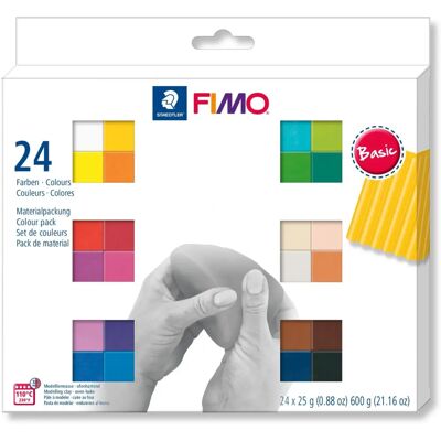 Modelovací hmota Staedtler FIMO 8023 C - Různé Barvy - 600g Modelovací hmota Staedtler FIMO 8023 C - Různé Barvy - 600g
