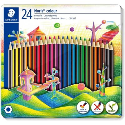 Filo di colori Staedtler Noris 24 pezzi - Matite colorate Filo di colori Staedtler Noris 24 pezzi - Matite colorate