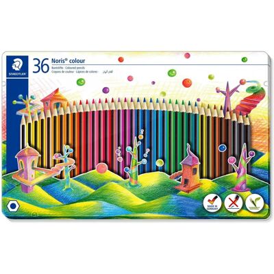 Staedtler 185 M36 Buntstifte Mehrfarbig - Farbenart Staedtler 185 M36 Buntstifte Mehrfarbig - Farbenart