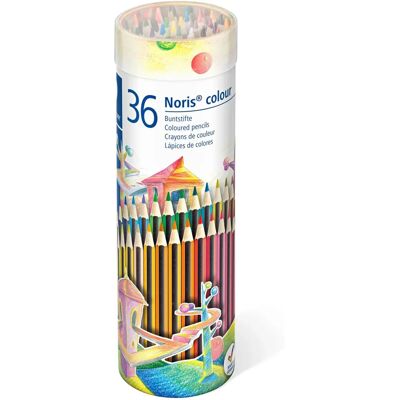 Crayons de Couleur STAEDTLER Noris - 36 pièces - Publicité Crayons de Couleur STAEDTLER Noris - 36 pièces - Publicité