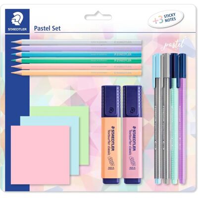 Staedtler Modell - Pastell Zeichenset - 15-tlg Staedtler Modell - Pastell Zeichenset - 15-tlg