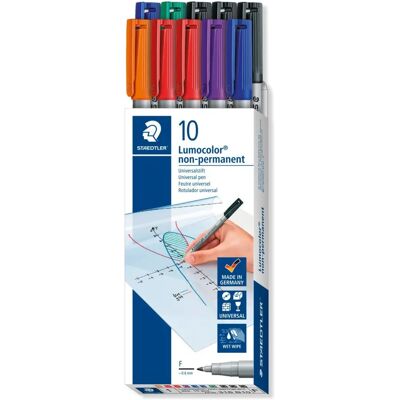 Staedtler 316 B10 Filzstift - Bunte Leuchtfarben Staedtler 316 B10 Filzstift - Bunte Leuchtfarben