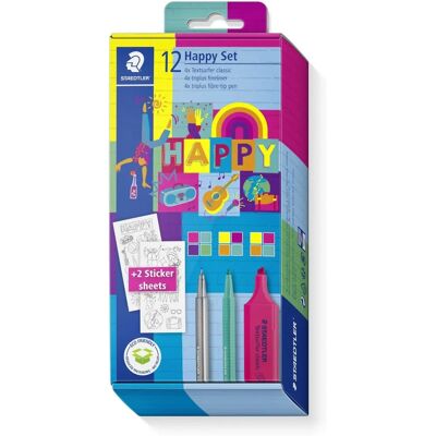 Staedtler Happy Set 61 SC1 - Filzstiftset Staedtler Happy Set 61 SC1 - Filzstiftset