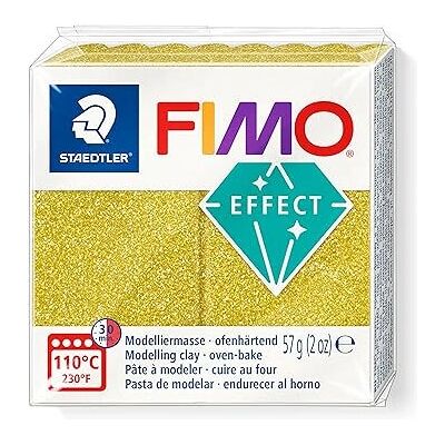 Staedtler FIMO 8010-112 Gold Modelliermasse - Ofenhärtende Polymer - 57g Staedtler FIMO 8010-112 Gold Modelliermasse - Ofenhärtende Polymer - 57g