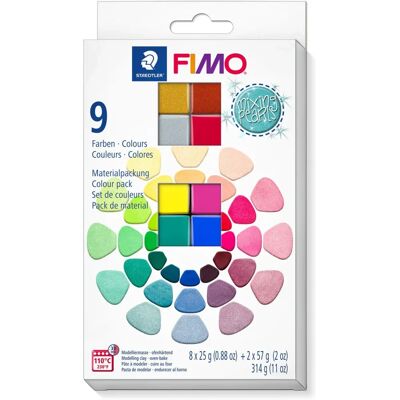 Staedtler FIMO Kleurenpakket Mixing Pearls Modellering Klei - 314 g Staedtler FIMO Kleurenpakket Mixing Pearls Modellering Klei - 314 g