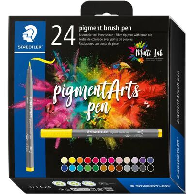 Staedtler Multicolour Penseelset - Kunstenaarskwaliteit Staedtler Multicolour Penseelset - Kunstenaarskwaliteit