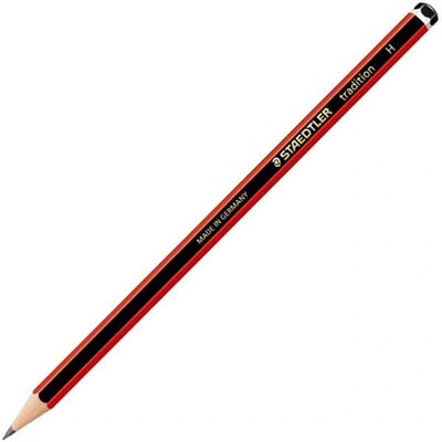 Matita Staedtler Tradizione 110 H - Strumento per scrivere e disegnare Matita Staedtler Tradizione 110 H - Strumento per scrivere e disegnare