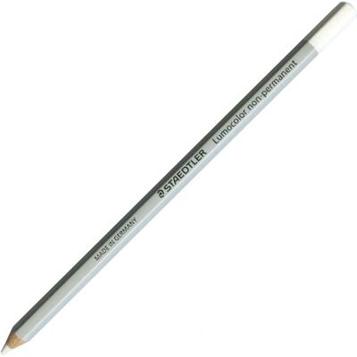 Staedtler Lumocolor Weiß Wasserlöslicher Marker - Nicht permanent, 108, Für Verschiedene Oberflächen Staedtler Lumocolor Weiß Wasserlöslicher Marker - Nicht permanent, 108, Für Verschiedene Oberflächen