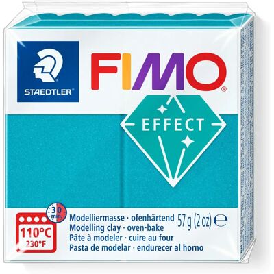 STAEDTLER Polymer Clay - Turquoise Metallic Effect - Art Craft Material STAEDTLER Polymer Clay - Turquoise Metallic Effect - Art Craft Material