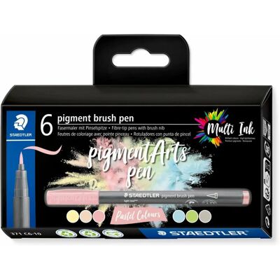 Stylo Pinceau Pastel Staedtler - Feutre pour Dessin - Publicité Stylo Pinceau Pastel Staedtler - Feutre pour Dessin - Publicité