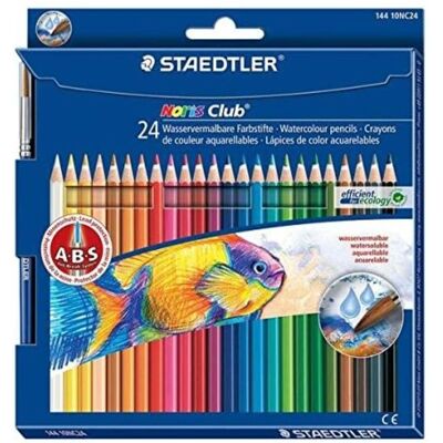 Staedtler Noris Mehrfarbige Aquarellbuntstifte - Bunte Künstlerbedarf Staedtler Noris Mehrfarbige Aquarellbuntstifte - Bunte Künstlerbedarf