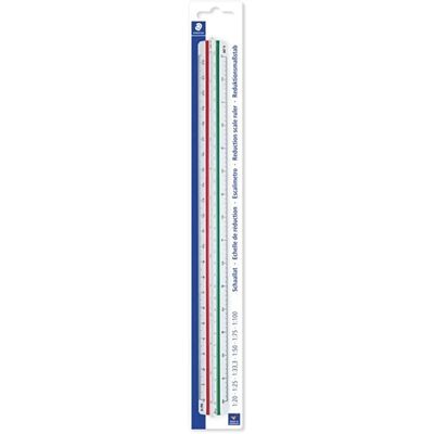 Staedtler 561 98-2BK Triangular Ruler - Technical Scale Staedtler 561 98-2BK Triangular Ruler - Technical Scale