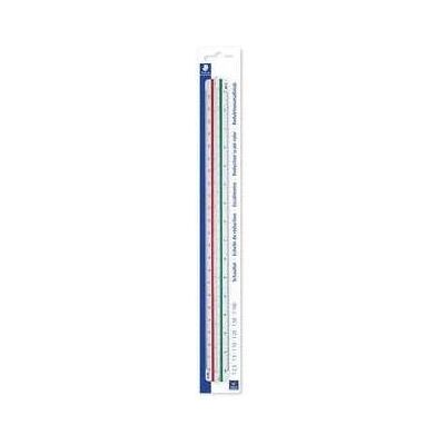 Staedtler Mars 561 Scale Ruler - 6 Scales - 30cm - White Staedtler Mars 561 Scale Ruler - 6 Scales - 30cm - White