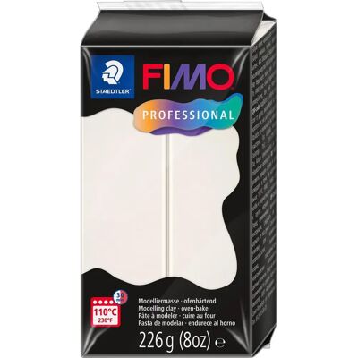 Fimo Polymermodelliermasse - 226g Porzellan - Künstlerbedarf Fimo Polymermodelliermasse - 226g Porzellan - Künstlerbedarf
