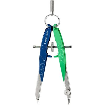 Staedtler Mars Präzisionszirkel - Blau, Grün, Silber - Packung mit 5 Staedtler Mars Präzisionszirkel - Blau, Grün, Silber - Packung mit 5