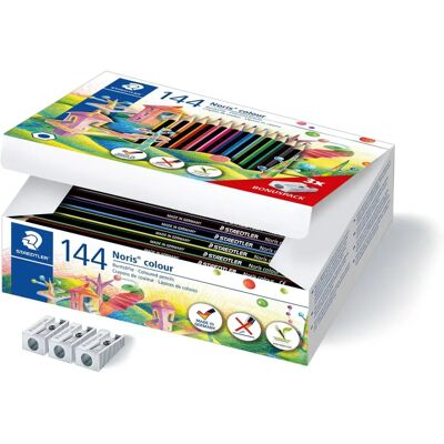 Staedtler Noris colour 144 Crayons - Crayons - Publicité Staedtler Noris colour 144 Crayons - Crayons - Publicité