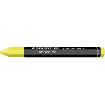 Staedtler 236 Lumocolor Permanent Jumbo Bleistift - Gelb - Bleistift - 113 mm - Wasserfest - Universell Staedtler 236 Lumocolor Permanent Jumbo Bleistift - Gelb - Bleistift - 113 mm - Wasserfest - Universell