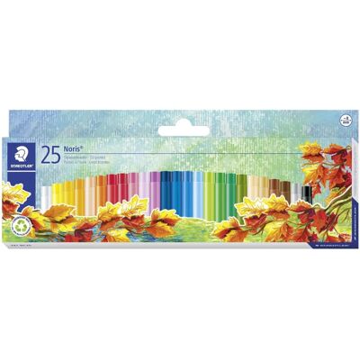 STAEDTLER Noris Ölkreiden - 25 Buntfarben - Öl Pastell STAEDTLER Noris Ölkreiden - 25 Buntfarben - Öl Pastell