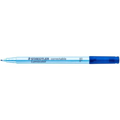 Staedtler Lumocolor 305 Filzstift Blau - Korrigierbar, Nachfüllbar, Für Whiteboards Staedtler Lumocolor 305 Filzstift Blau - Korrigierbar, Nachfüllbar, Für Whiteboards