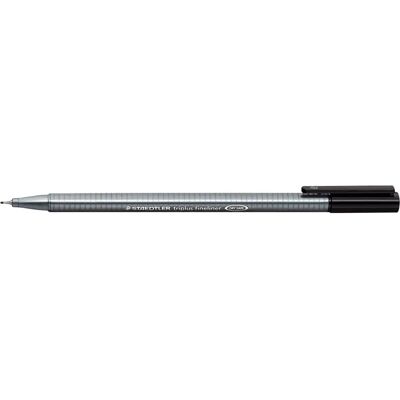 Staedtler Triplus Fineliner Black - Fineliner Pen, Ergonomic, 0.3mm Line Staedtler Triplus Fineliner Black - Fineliner Pen, Ergonomic, 0.3mm Line