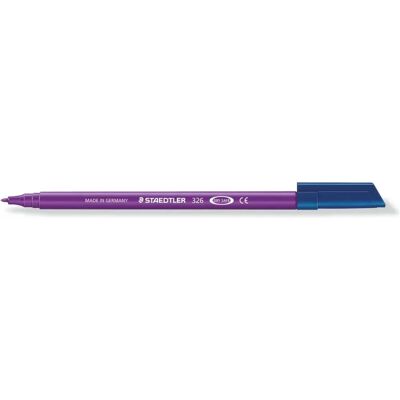 Feutre Violette Staedtler 326-6 - Stylo à fibre, 1mm, 10 pièces Feutre Violette Staedtler 326-6 - Stylo à fibre, 1mm, 10 pièces