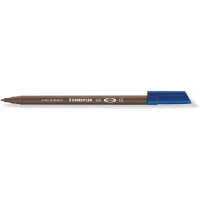 Feutre Staedtler 326-76 Marron - Stylo à pointe en fibre, 1mm, Pack 10 Feutre Staedtler 326-76 Marron - Stylo à pointe en fibre, 1mm, Pack 10