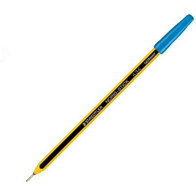 Staedtler Noris Stick Blå Kulspetspenna - 1mm Spets, Paket 20 Staedtler Noris Stick Blå Kulspetspenna - 1mm Spets, Paket 20