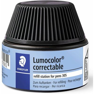 Staedtler Lumocolor 487 05 - Tegnebleg & Genopfyldningsstation Staedtler Lumocolor 487 05 - Tegnebleg & Genopfyldningsstation