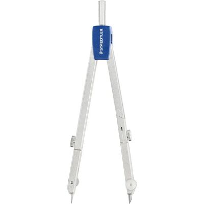Staedtler Mars Basic 554 Precision Compass - Compass, Metal, Silver Staedtler Mars Basic 554 Precision Compass - Compass, Metal, Silver