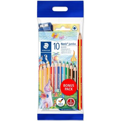 Staedtler Noris Jumbo 128 Mehrfarbige Buntstifte Staedtler Noris Jumbo 128 Mehrfarbige Buntstifte