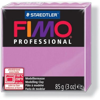 Staedtler Fimo Professional Polymer Clay - Lavendel 85g - Polymer Clay Staedtler Fimo Professional Polymer Clay - Lavendel 85g - Polymer Clay