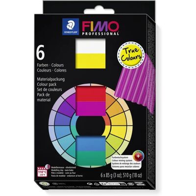 FIMO Profesională de Modelaj de la Staedtler - Set de 6 Culori FIMO Profesională de Modelaj de la Staedtler - Set de 6 Culori