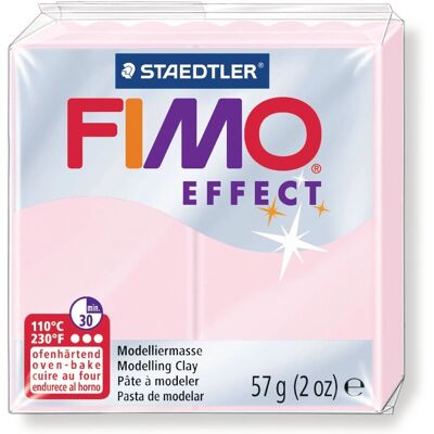Fimo Soft & Effect Polymer Clay - Rose - Argile de Modélisation - Publicité Fimo Soft & Effect Polymer Clay - Rose - Argile de Modélisation - Publicité