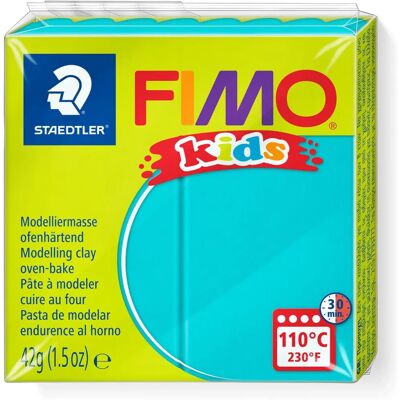 FIMO Turkis Modellagemasse - Blød, Ovnfast, 42g FIMO Turkis Modellagemasse - Blød, Ovnfast, 42g