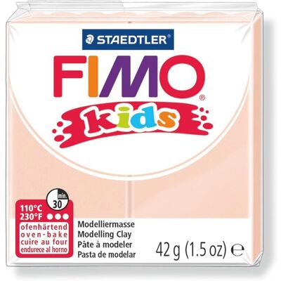 FIMO Kids Krem Modellervoks - Bagning, 42g FIMO Kids Krem Modellervoks - Bagning, 42g