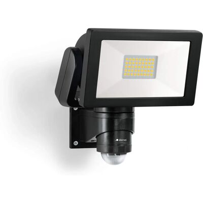 STEINEL LS 300 S SW - LED Wall Spotlight, black, 240° sensor STEINEL LS 300 S SW - LED Wall Spotlight, black, 240° sensor